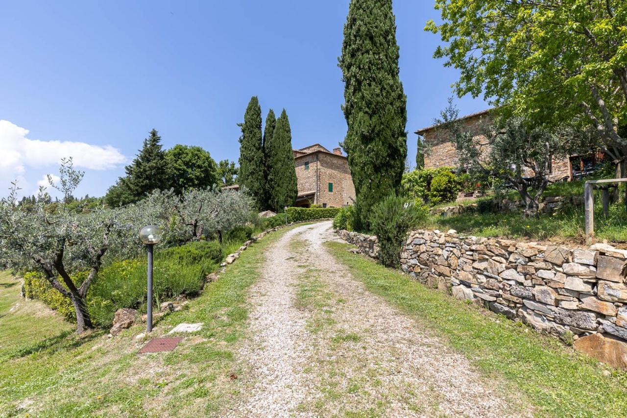 Borgo Nel Chianti Istrice Con Piscina Tennis E Wifi Castellina in Chianti Dış mekan fotoğraf