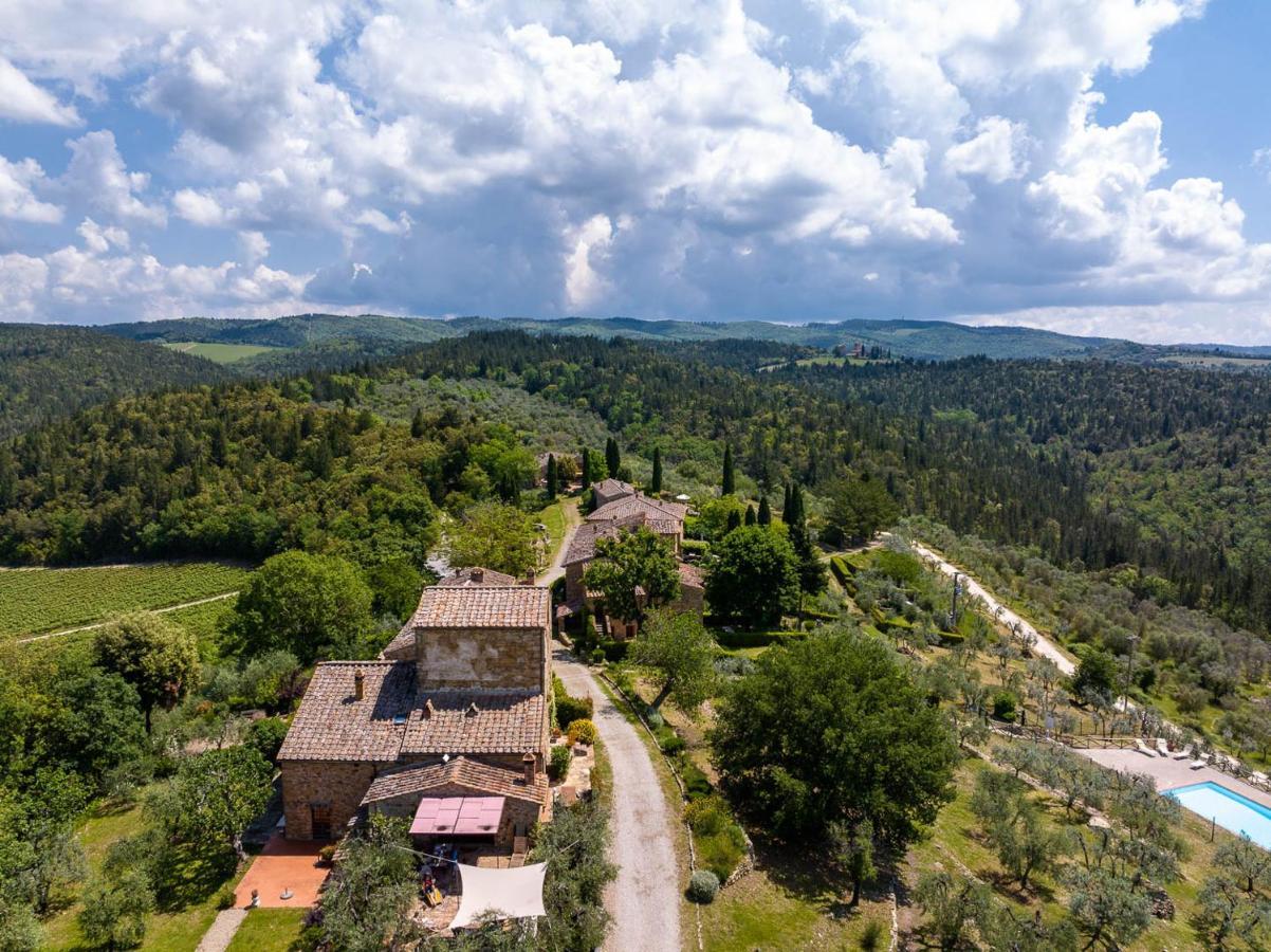 Borgo Nel Chianti Istrice Con Piscina Tennis E Wifi Castellina in Chianti Dış mekan fotoğraf