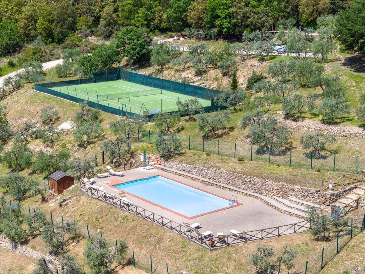 Borgo Nel Chianti Istrice Con Piscina Tennis E Wifi Castellina in Chianti Dış mekan fotoğraf