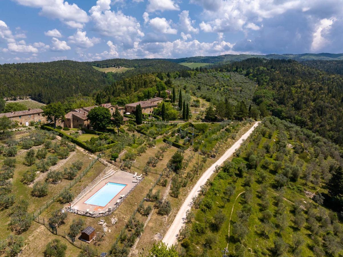Borgo Nel Chianti Istrice Con Piscina Tennis E Wifi Castellina in Chianti Dış mekan fotoğraf
