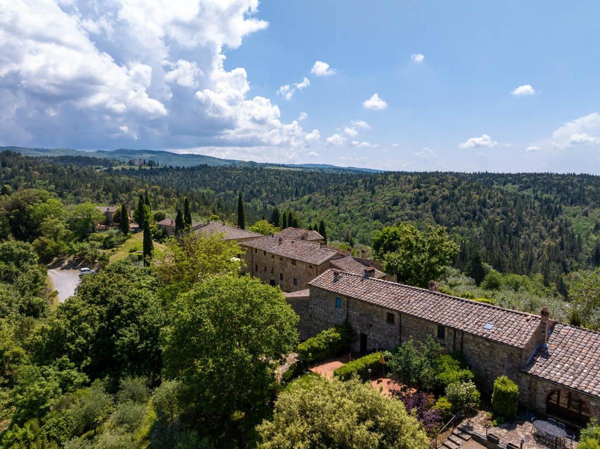 Borgo Nel Chianti Istrice Con Piscina Tennis E Wifi Castellina in Chianti Dış mekan fotoğraf