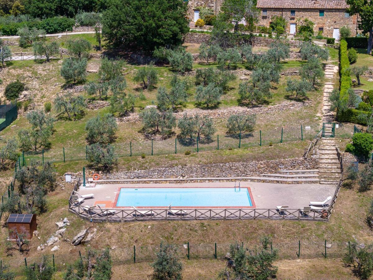 Borgo Nel Chianti Istrice Con Piscina Tennis E Wifi Castellina in Chianti Dış mekan fotoğraf